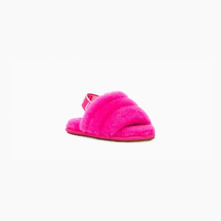 UGG Fluff Yeah - Badesandaler Småbarn - Rosa (NO-Q274)